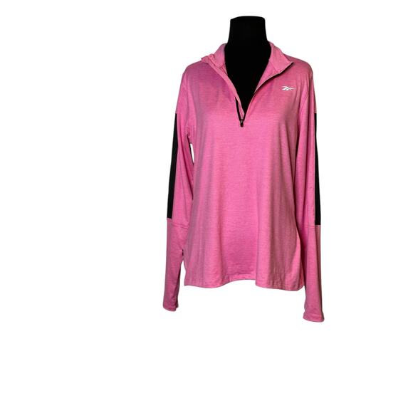 Reebok pink long sleeves pullover top size Large - Picture 8 of 16